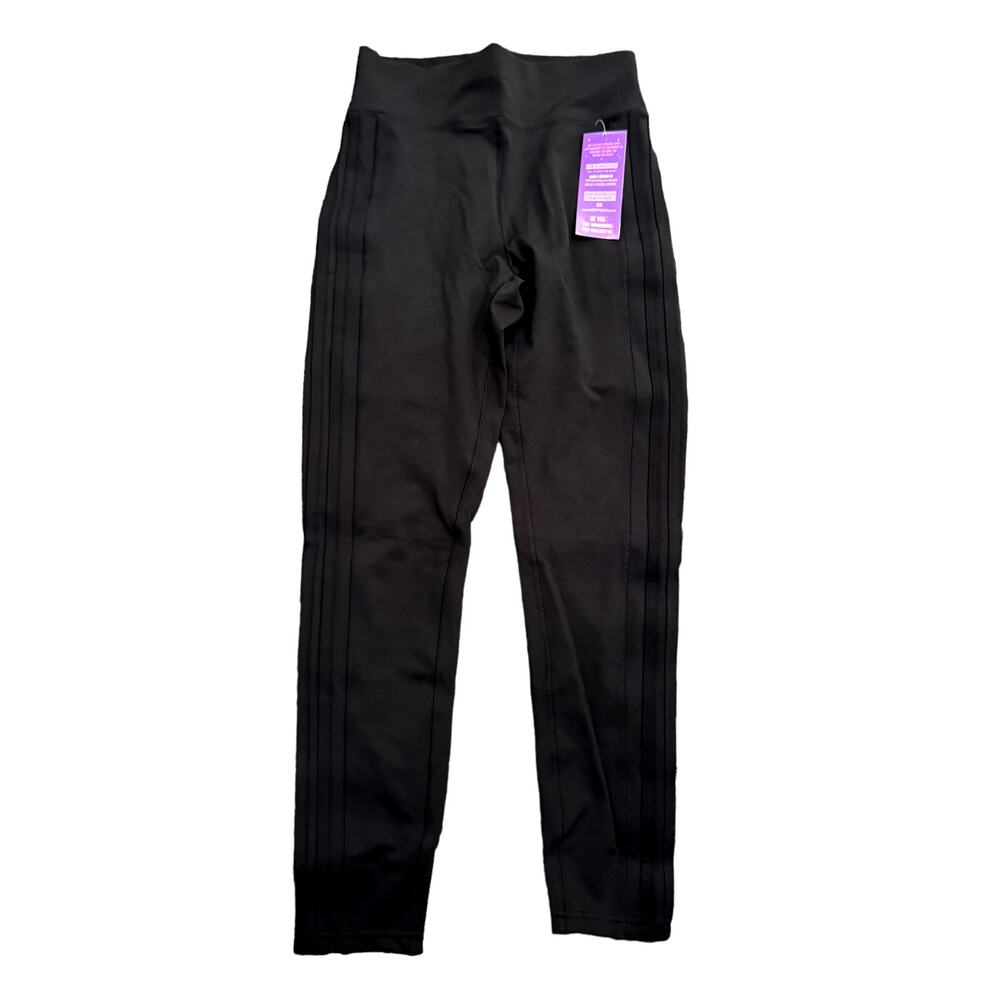 Pop Fit Clothing Coastline Leggings in Black, Size M